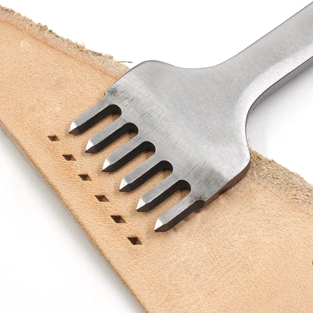 革穴パンチ用の間隔のパンチツール、ステッチ、DIYクラフトツ - Leatherwork Punching Tool のレビューと価格