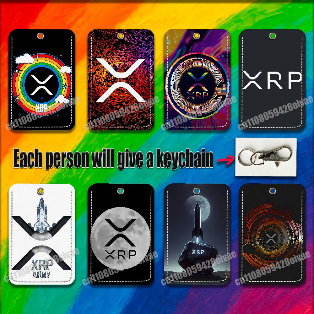 Xrp リップル暗号デジタル通貨 ID クリップクレジット銀 - Leather Work Leather のレビューと価格
