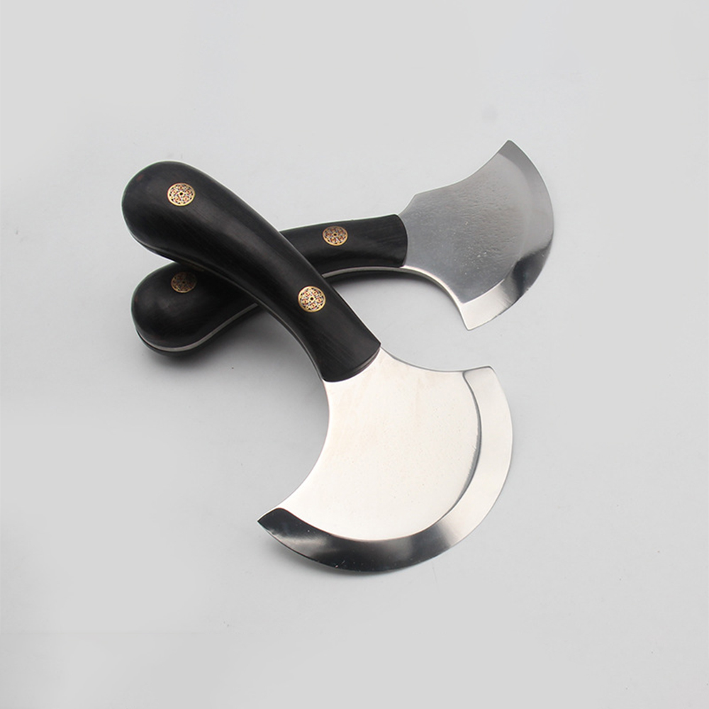 木製ハンドル付きのプロの革製ナイフ,手動切削工具 - Round Knife Leatherwork のレビューと価格