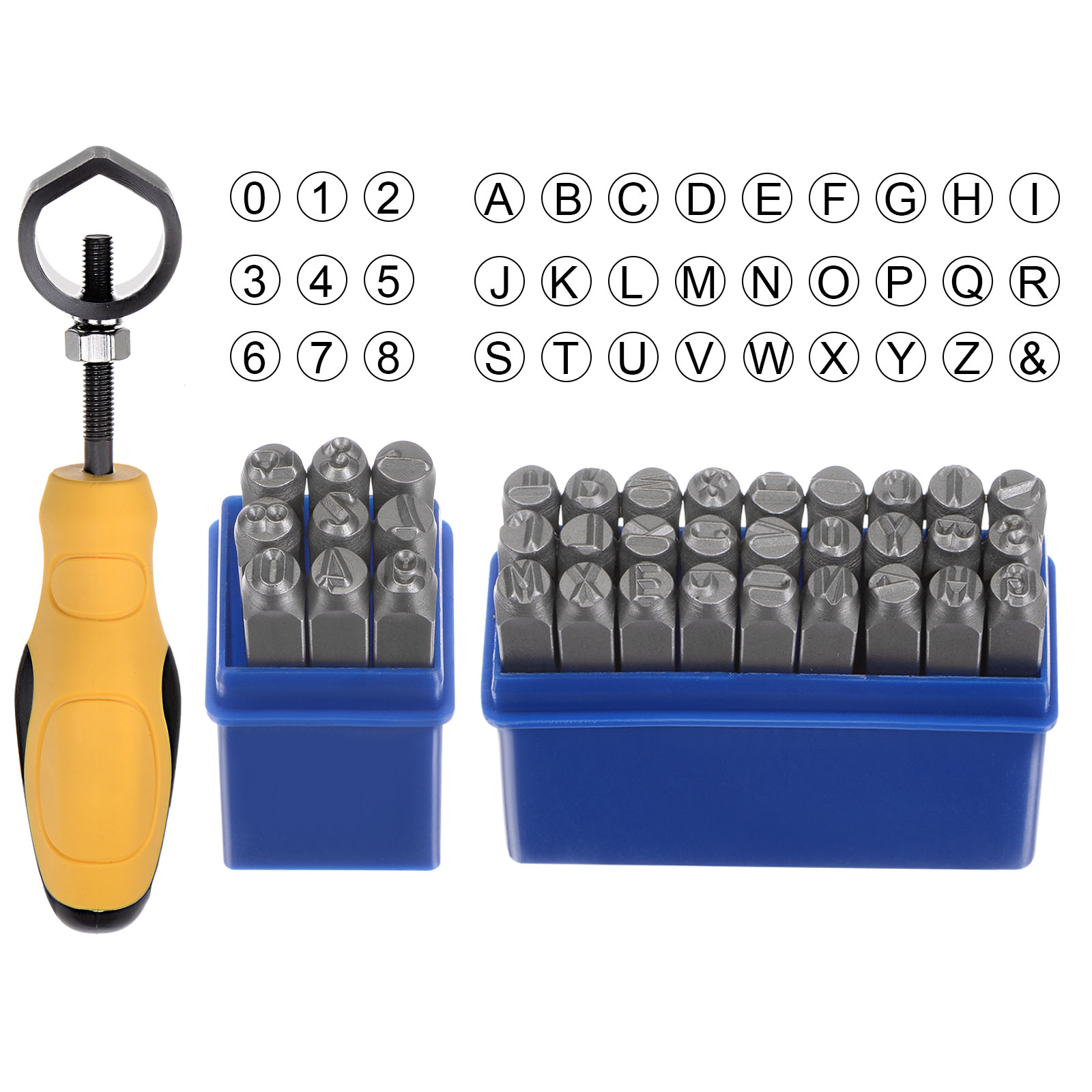 金属スタンピングキット 6mm 10mm 12.5mm A- - Leatherwork Punching Tool のレビューと価格