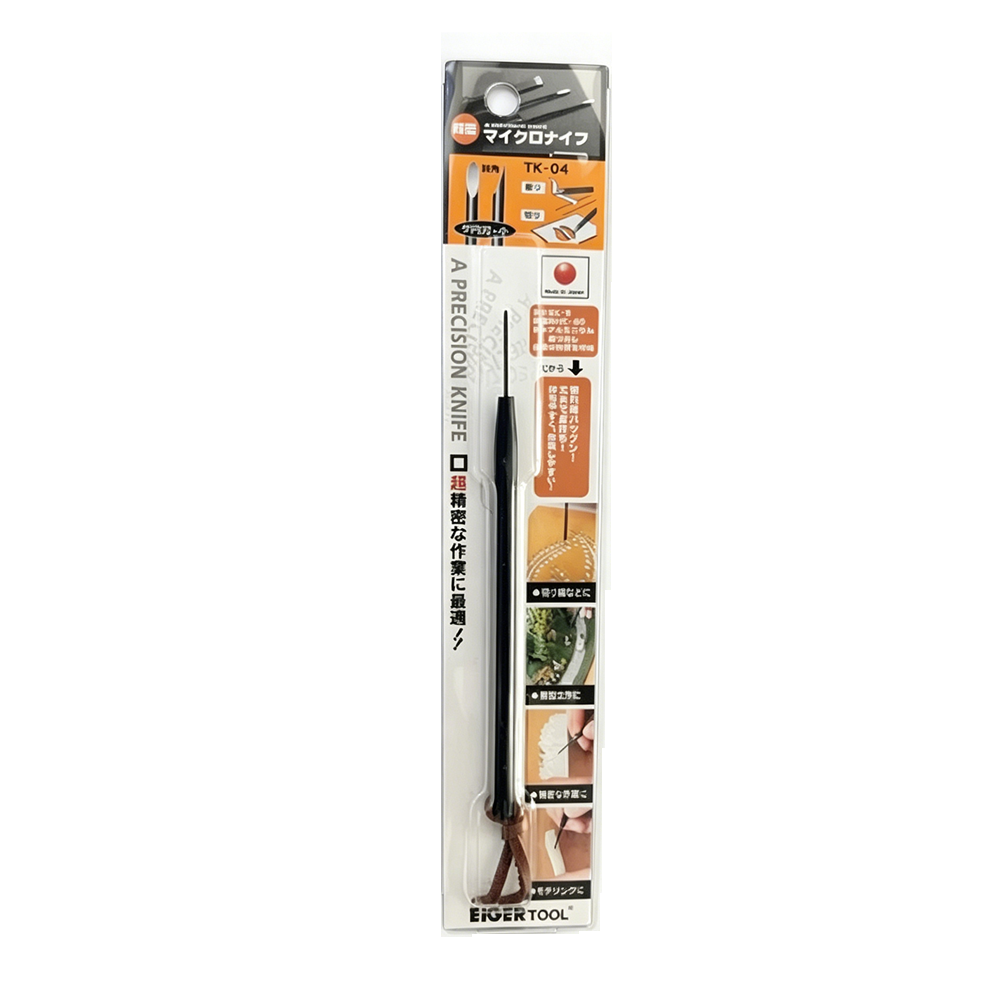 EIGER ツール TK-04 マイクロワックス彫刻ナイフ  - Round Knife Leatherwork のレビューと価格