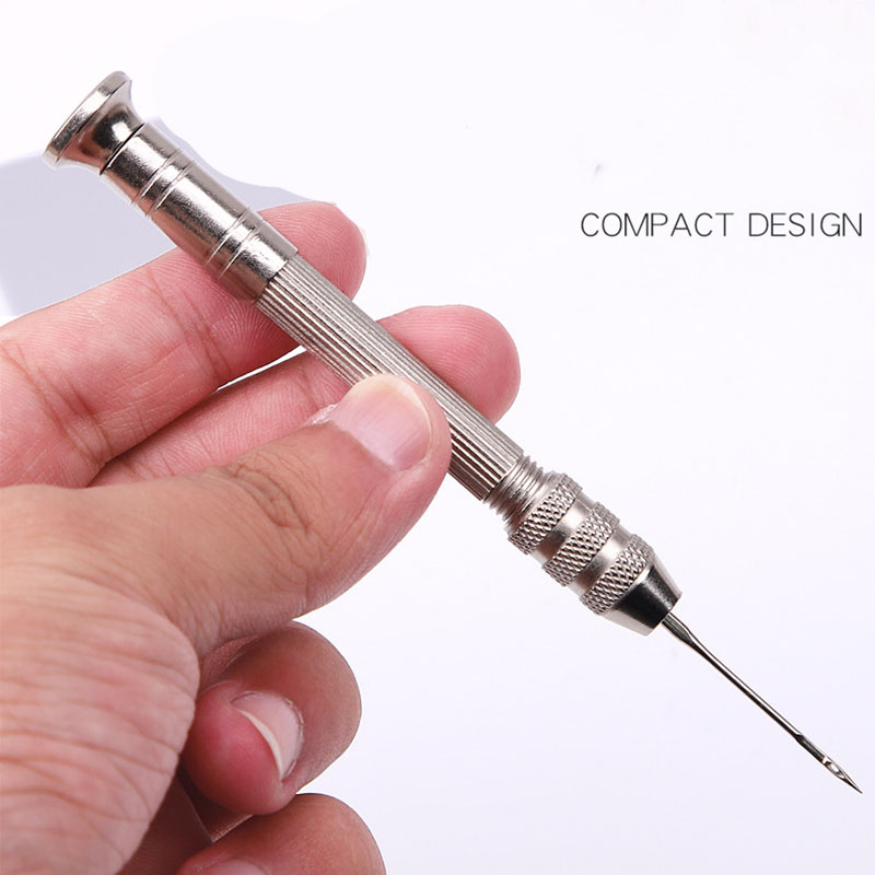 革縫製千枚通しセット交換可能な多機能靴修理ツールキットパンチ - Leatherwork Punching Tool のレビューと価格
