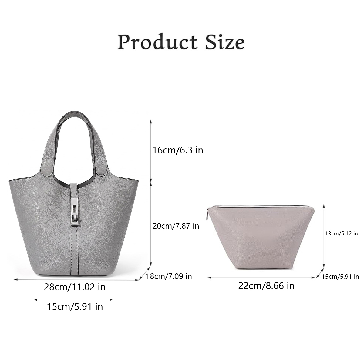 女性用バケットバッグ トートバッグ トップハンドルハンドバッ - Leatherwork Workshop のレビューと価格