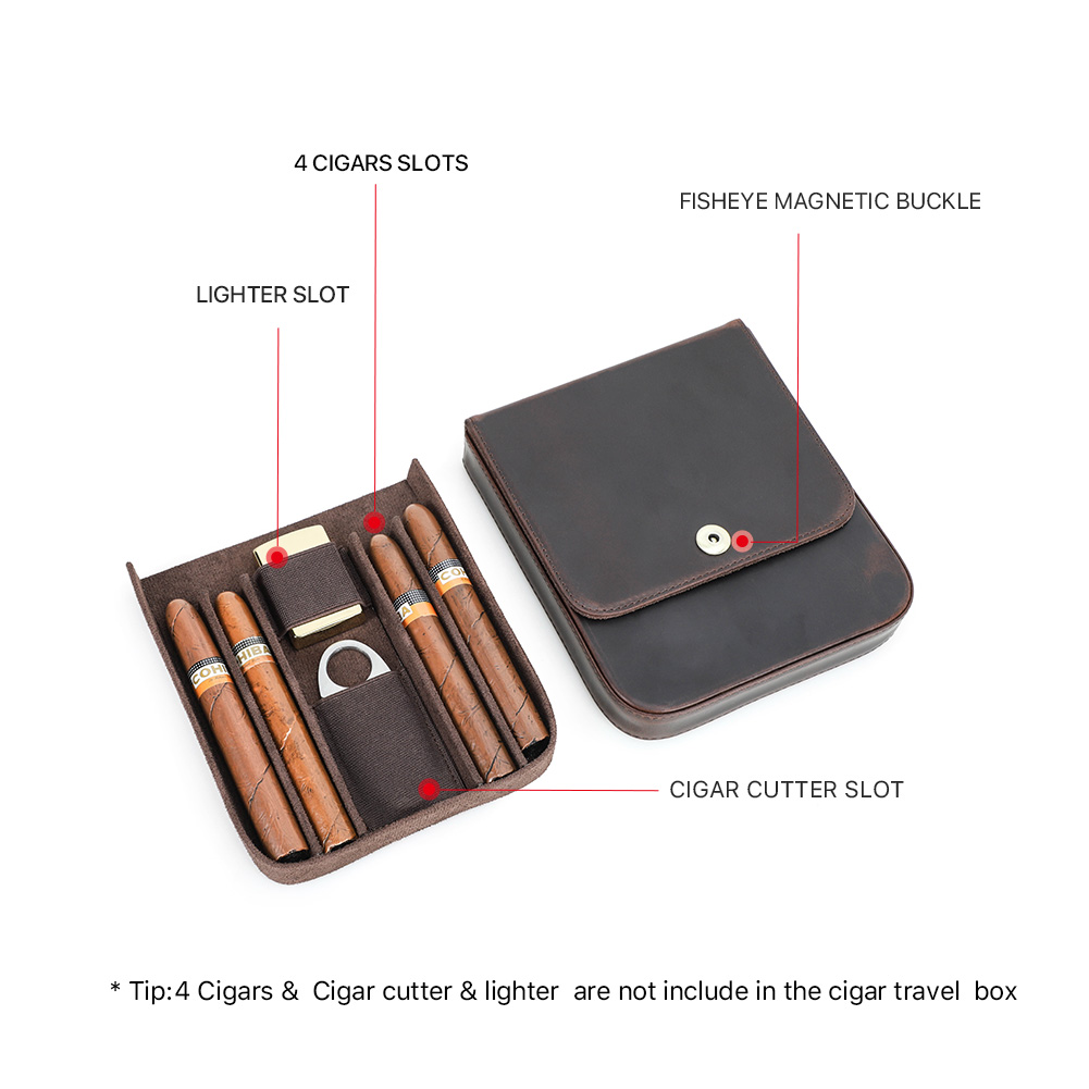 CONTACT'S FAMILY 本革製シガーヒュミドールボ - Leather Work Leather のレビューと価格